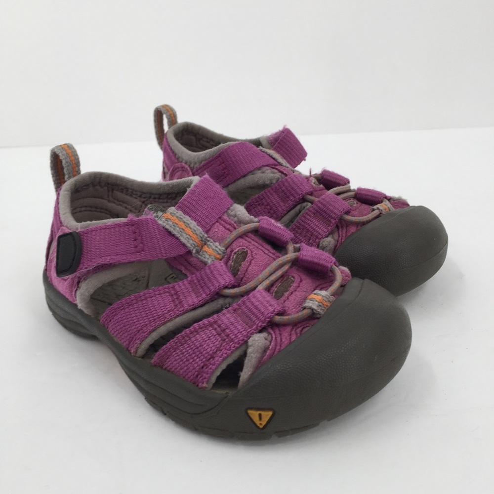 Keen pink gray fisherman sandal hiking girl 7